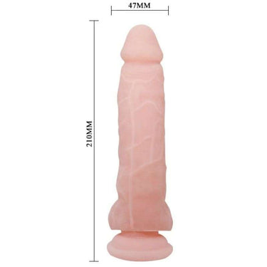 Dildo Realistico in TPR con Ventosa e Venature Naturali